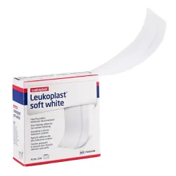 Leukoplast Soft wit BSN 8 cm x 5 m